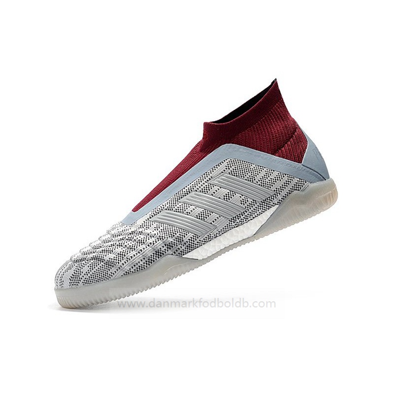 Adidas Predator Tango 18+ IC Fodboldstøvler Herre – Paul Pogba Grå Sølv